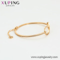 52127 xuping oro indio dubai 18K oro color moda brazaletes